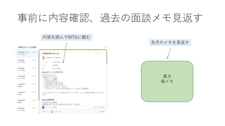 check-content-advance-look-back-interview-memo